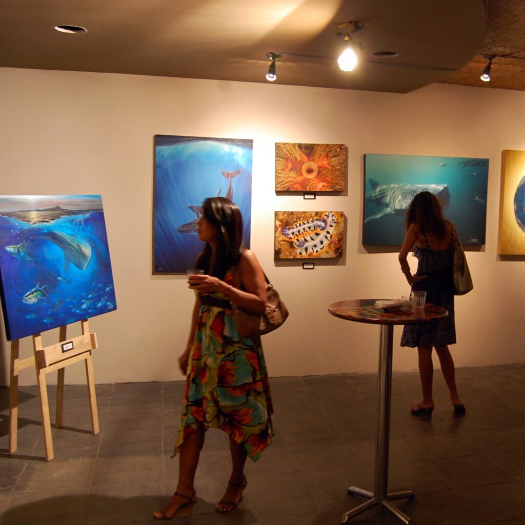 Carlos Hiller art exhibition in Playas del Coco.